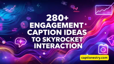 280+ Engagement Caption Ideas to Skyrocket Social Interaction