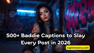 500+ Baddie Captions to Slay Every Post in 2026