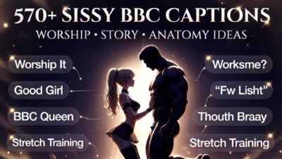 570+ Sissy BBC Captions – Worship, Story & Anatomy Ideas