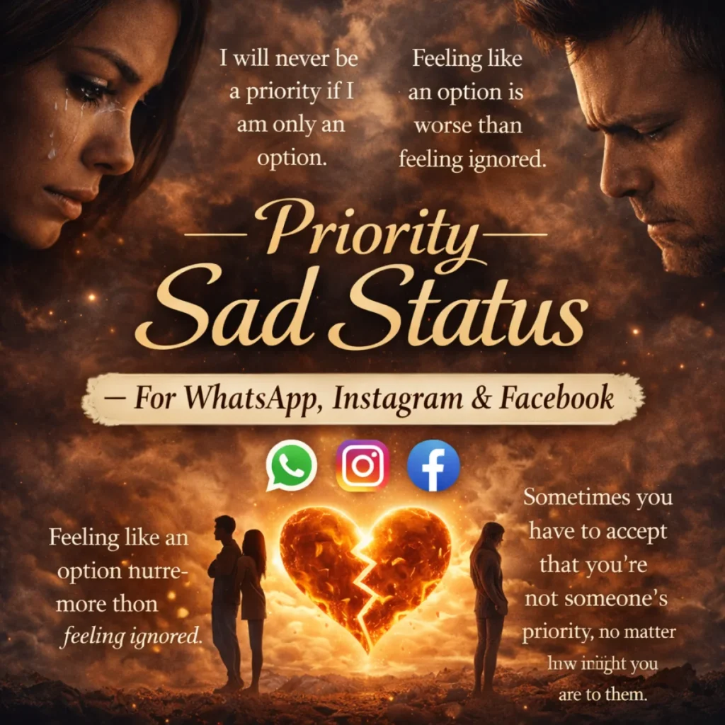 _Priority Sad Status — For WhatsApp, Instagram & Facebook