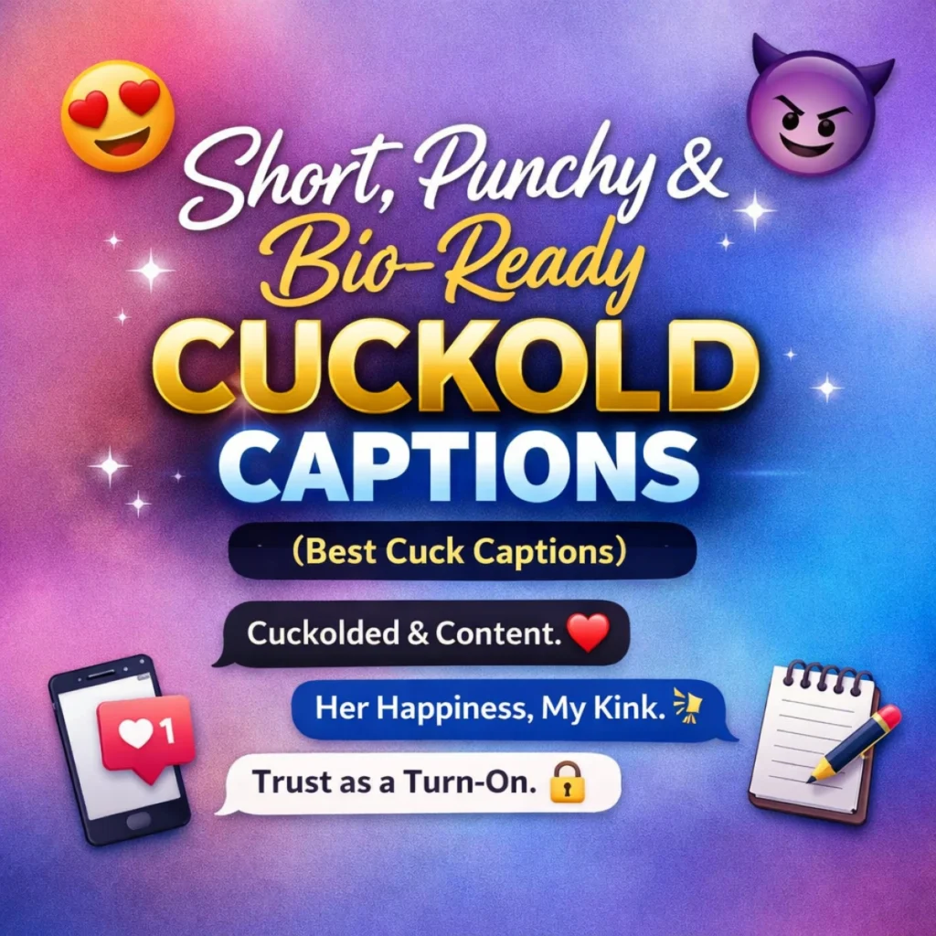 Short, Punchy & Bio-Ready Cuckold Captions (Best Cuck Captions)