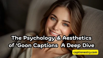 The Psychology & Aesthetics of 'Goon Captions' A Deep Dive