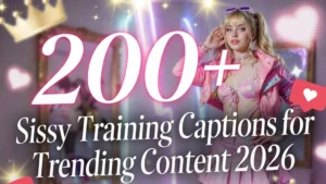 200+ Sissy Training Captions for Trending Content 2026