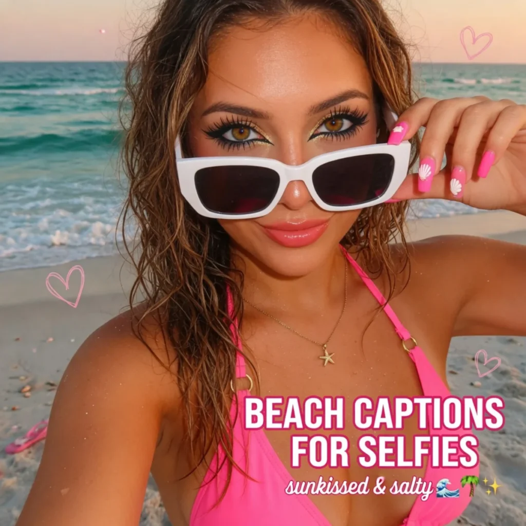 Beach Captions for Selfies