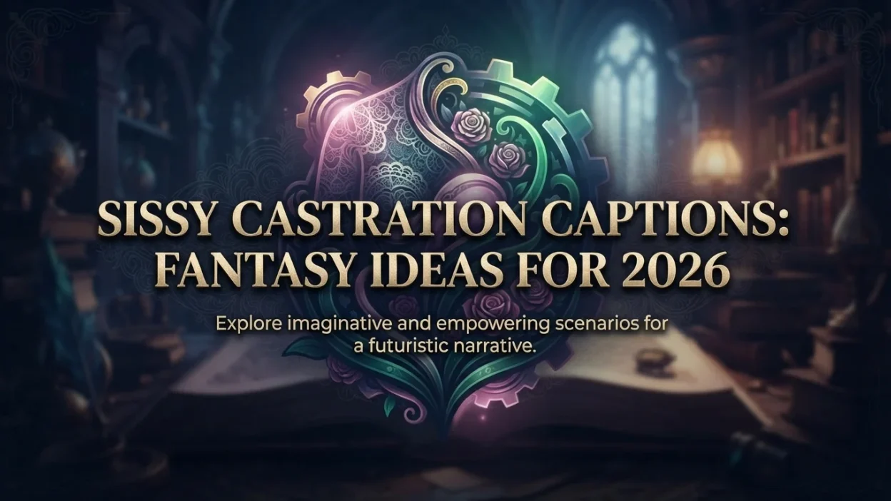Sissy castration captions with fantasy ideas for 2026