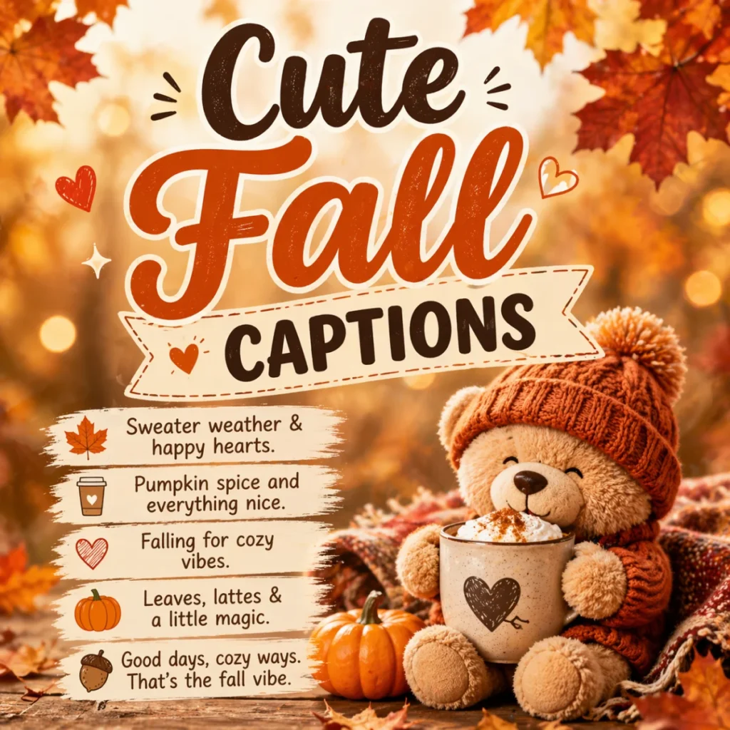 Cute Fall Captions