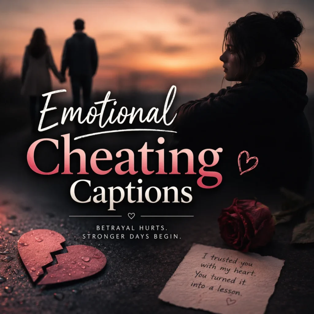 Emotional Cheating Captions
