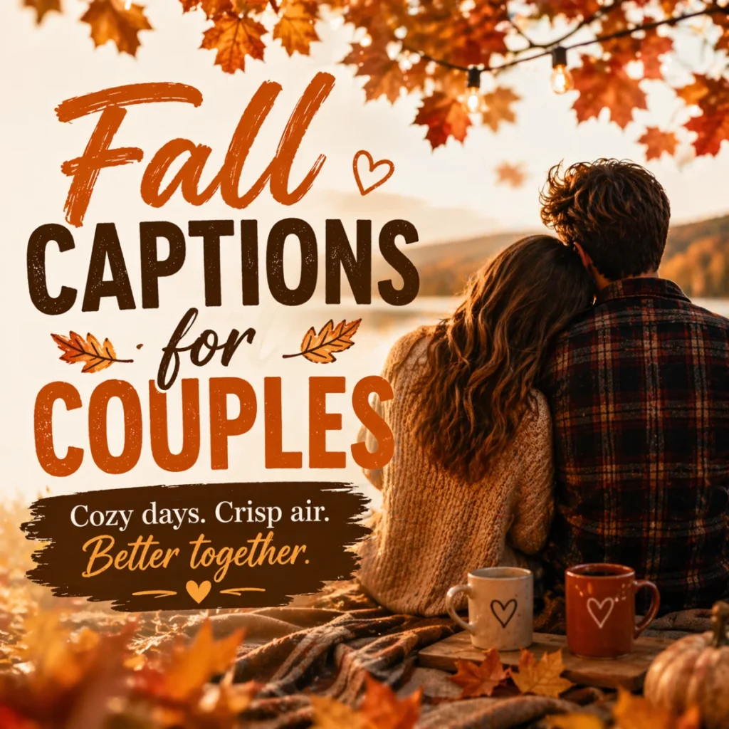 Fall Captions for Couples