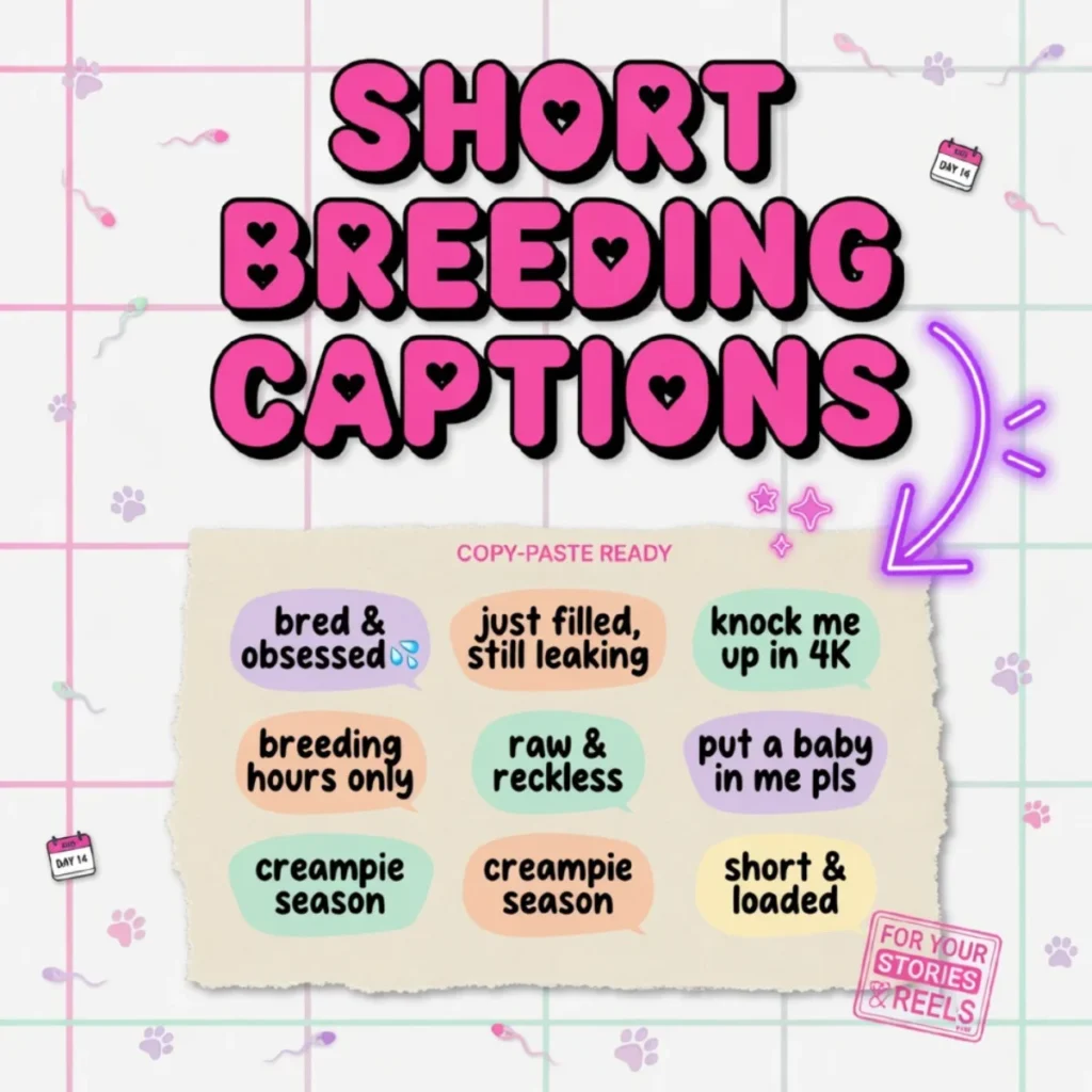 Short Breeding Captions