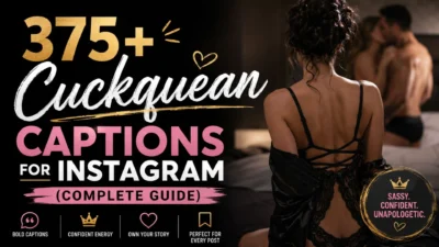 375+ Cuckquean Captions for Instagram (Complete Guide)