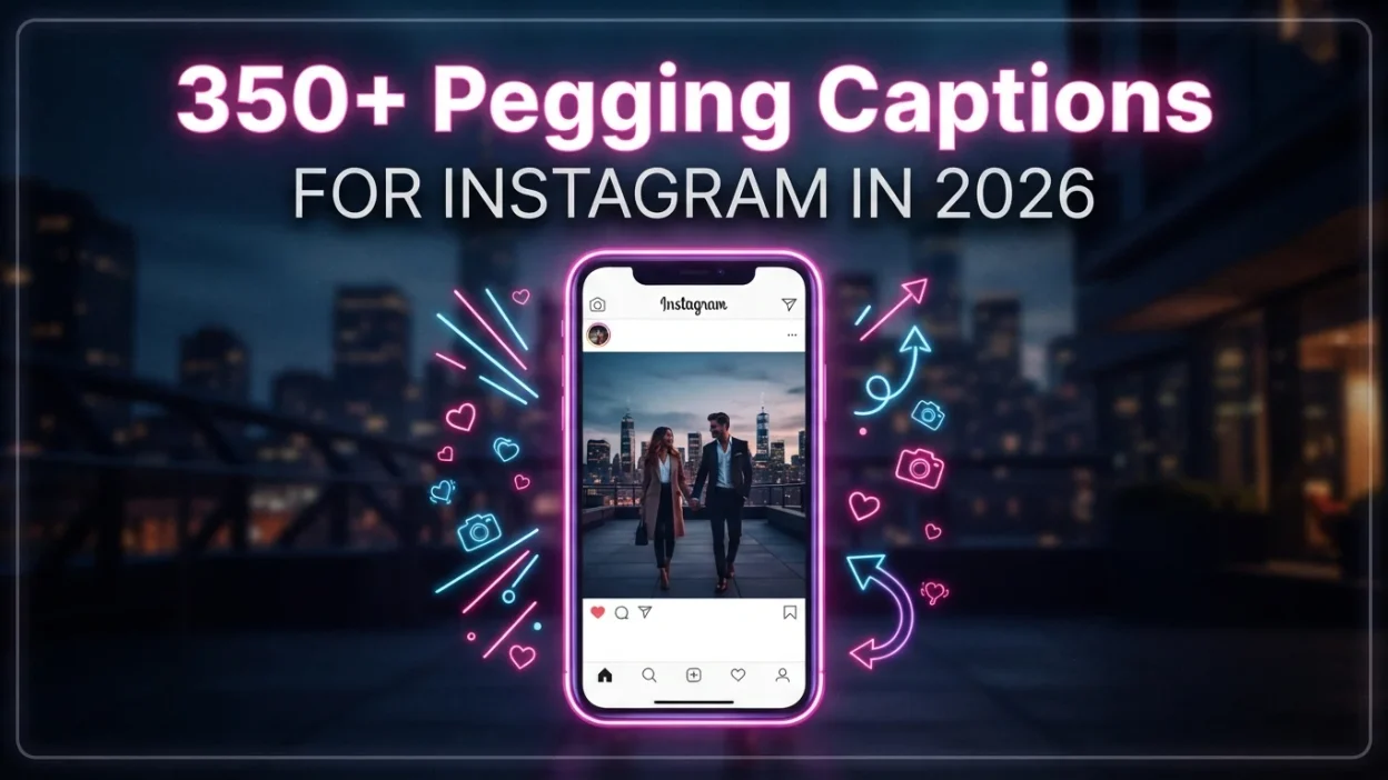 350+ pegging captions for Instagram in 2026