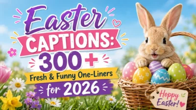 Easter Captions 300+ Fresh & Funny One-Liners for 2026