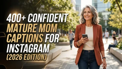 400+ Confident Mature Mom Captions for Instagram (2026 Edition)