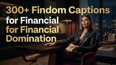 300+ Findom Captions for Financial Domination