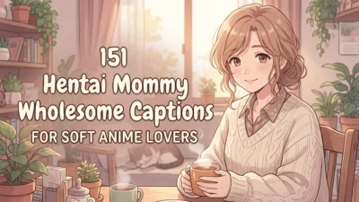 151 Hentai Mommy Wholesome Captions for Soft Anime Lovers