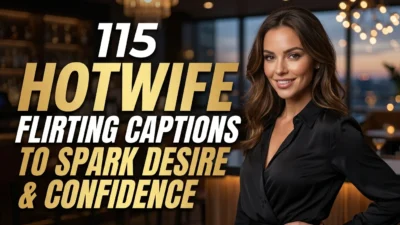 115 Hotwife Flirting Captions to Spark Desire & Confidence