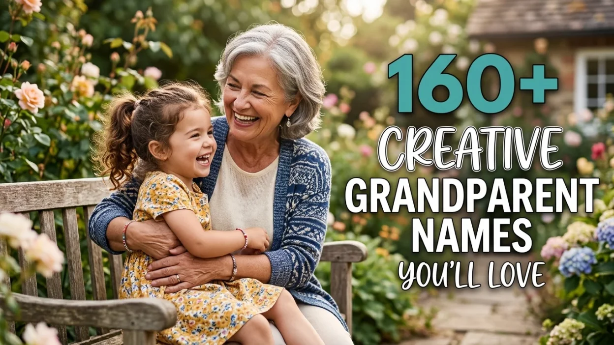 160+ Creative Grandparent Names You'll Love