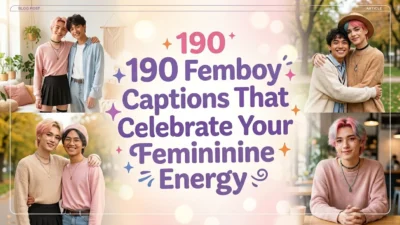 190 Femboy Captions That Celebrate Your Feminine Energy