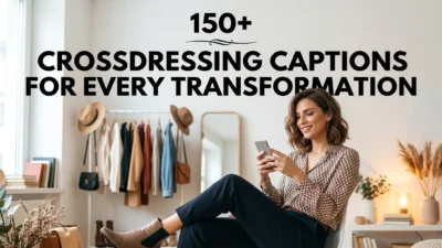 150+ Crossdressing Captions for Every Transformation