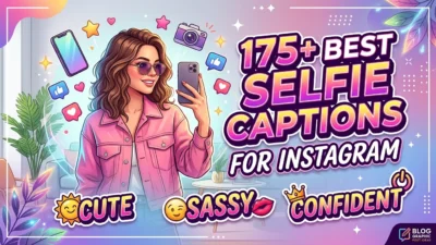 175+ Best Selfie Captions for Instagram: Cute, Sassy & Confident