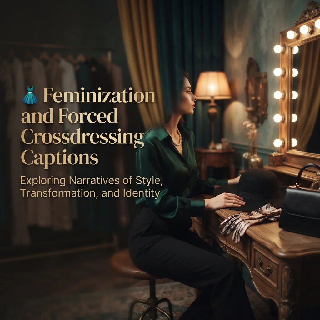 Feminization and forced crossdressing captions for stories