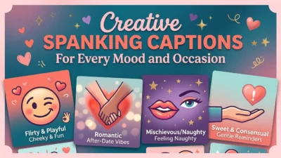 Creative Spanking Captions for Every Mood and Occasion