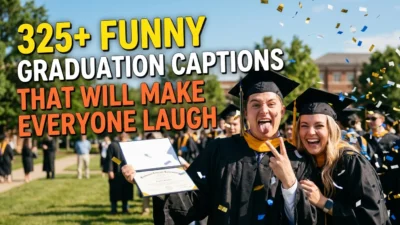325+ Funny Graduation Captions That Will Make Everyone Laugh