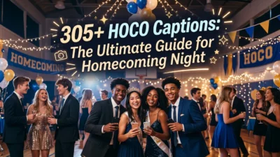 305+ HOCO Captions: The Ultimate Guide for Homecoming Night