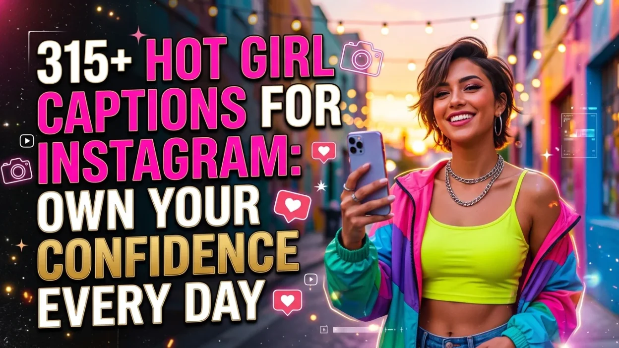 315+ Hot Girl Captions for Instagram: Own Your Confidence Every Day
