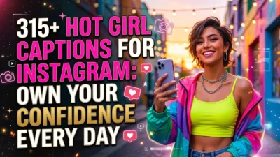 315+ Hot Girl Captions for Instagram: Own Your Confidence Every Day