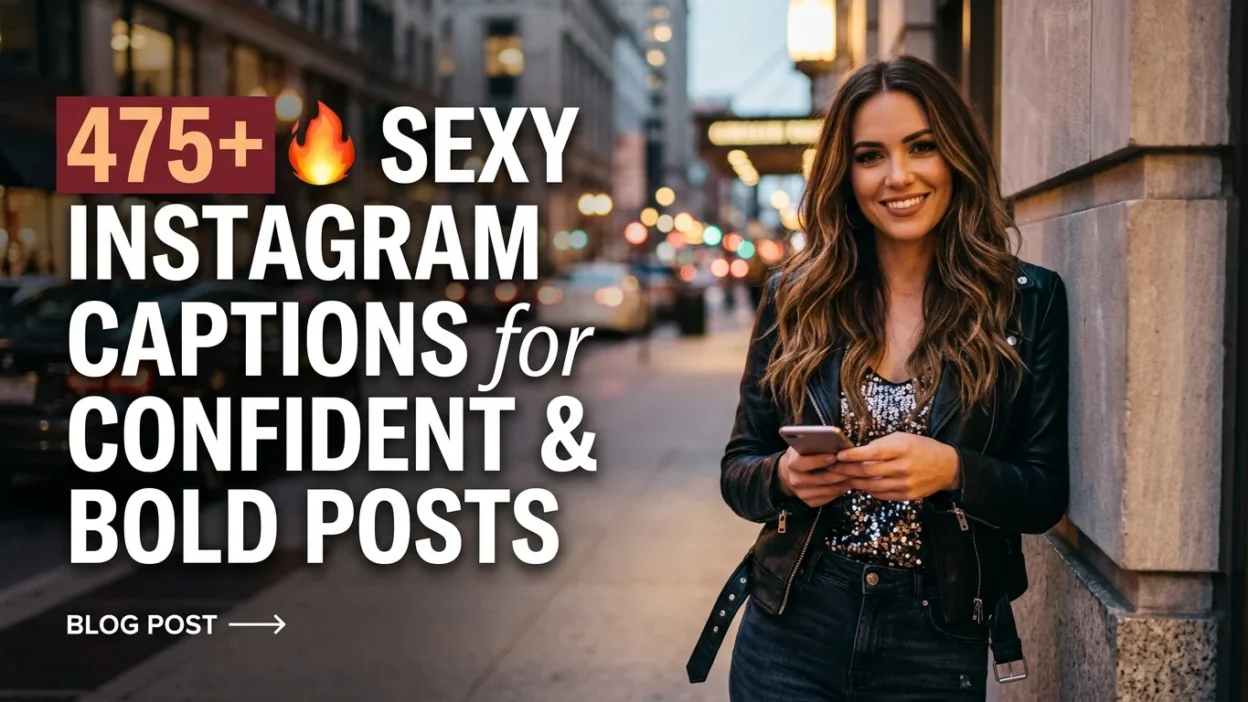 🔥 475+ Sexy Instagram Captions for Confident & Bold Posts