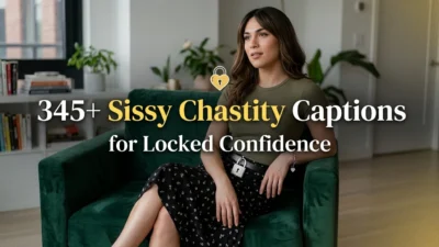 345+ Sissy Chastity Captions for Locked Confidence