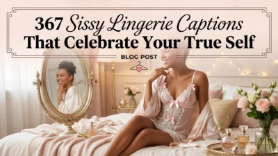 367 Sissy Lingerie Captions That Celebrate Your True Self