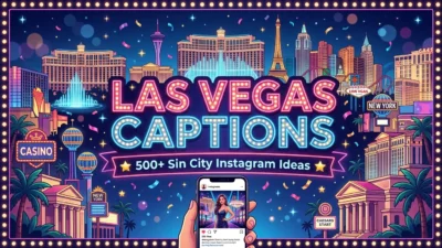 Las Vegas Captions: 500+ Sin City Instagram Ideas ⭐