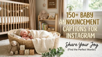 150+ Baby Announcement Captions for Instagram: Share Your Joy