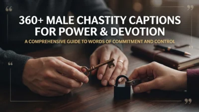 360+ Male Chastity Captions for Power & Devotion