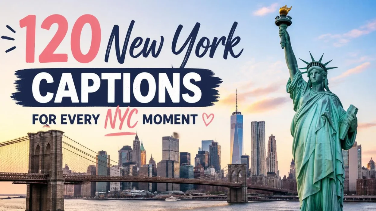 120 New York Captions for Every NYC Moment