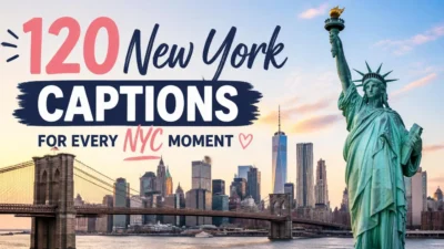 120 New York Captions for Every NYC Moment