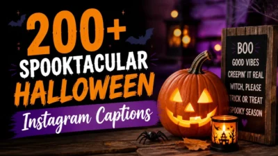 200+ Spooktacular Halloween Instagram Captions