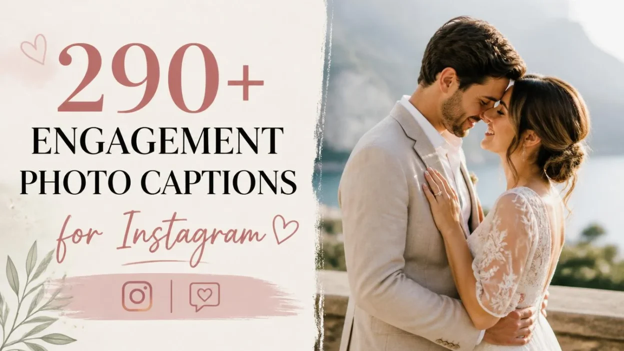 290+ Engagement Photo Captions for Instagram