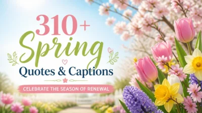 310+ Spring Quotes & Captions: Celebrate the Season of Renewal