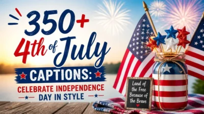 350+ 4th of July Captions: Celebrate Independence Day in Style