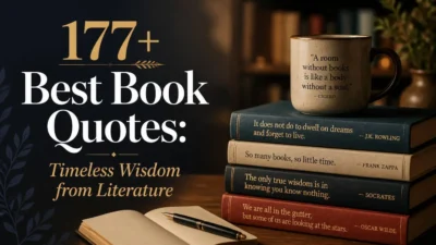 177+ Best Book Quotes: Timeless Wisdom from Literature