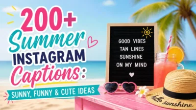 200+ Summer Instagram Captions: Sunny, Funny & Cute Ideas