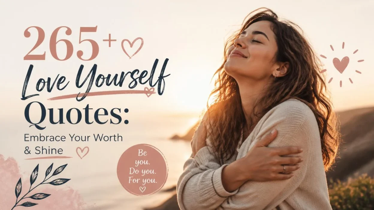 265+ Love Yourself Quotes: Embrace Your Worth & Shine