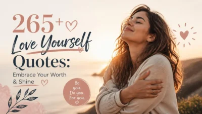 265+ Love Yourself Quotes: Embrace Your Worth & Shine