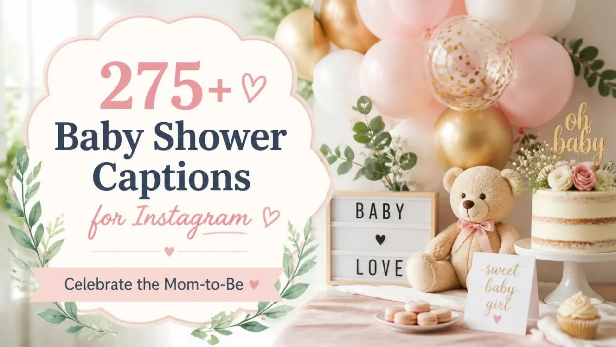 275+ Baby Shower Captions for Instagram: Celebrate the Mom-to-Be