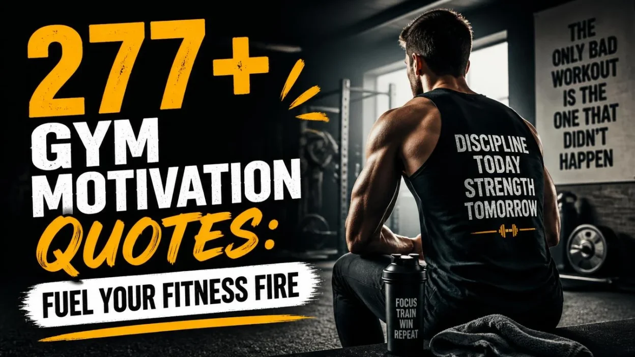 277+ Gym Motivation Quotes: Fuel Your Fitness Fire