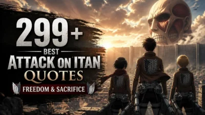 299+ Best Attack on Titan Quotes: Freedom & Sacrifice
