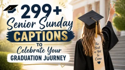 299+ Senior Sunday Captions to Celebrate Your Graduation Journey